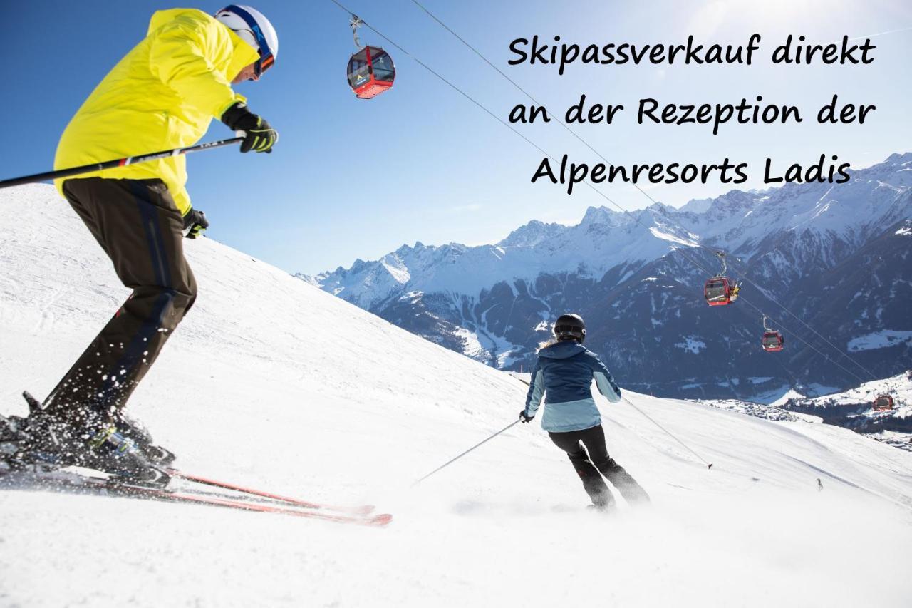 Alpenapart Ladis Ehemals Alpenapart Alexander Inklusive Sommer Bergbahnticket 외부 사진